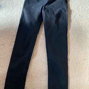 Levi’s Black Pull-On Jeggings Girl’s Size 10 Pre-Owned